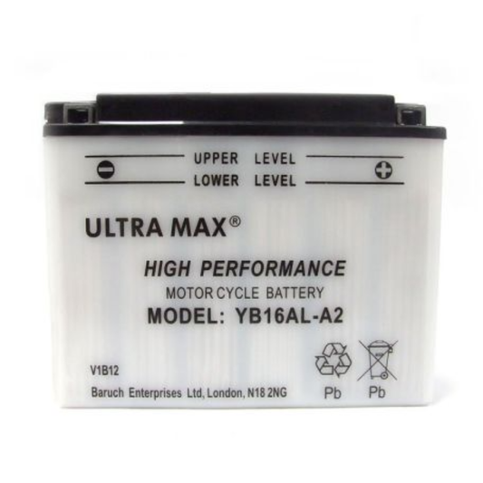 Ultramax Yumicron YB16AL-A2, 12V 16 Ah