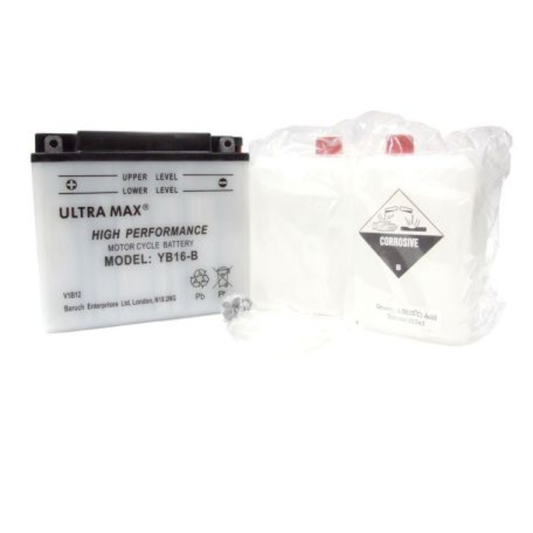 Ultramax Yumicron YB16-B, 12v 19Ah