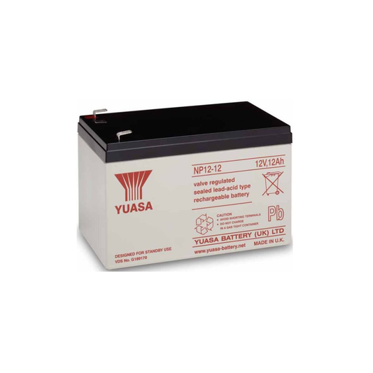 YUASA NP12-12, 12V 12AH 20HR