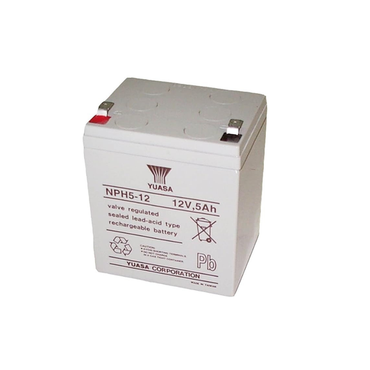YUASA NPH5-12, 12V 5AH 20HR